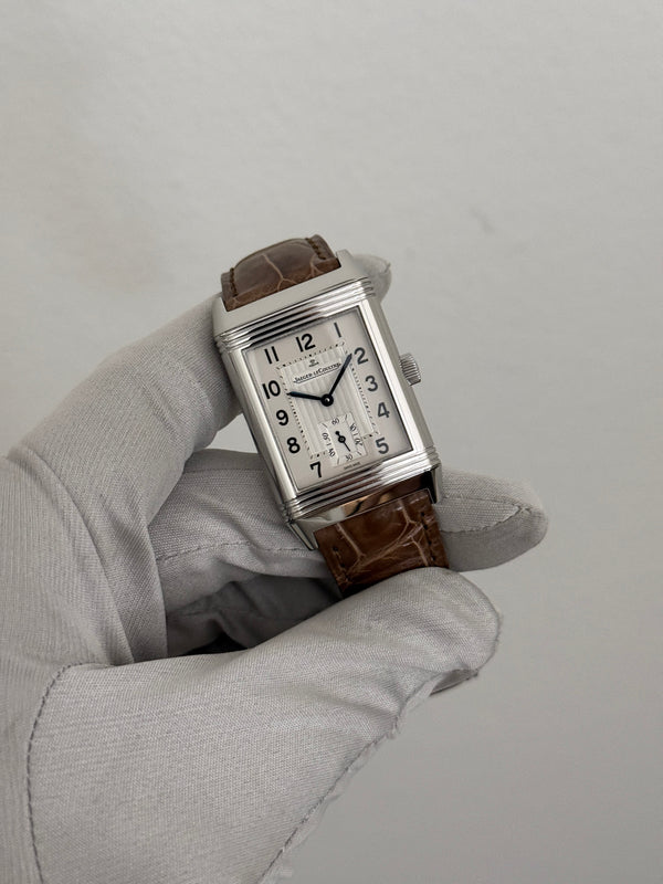 Jaeger-LeCoultre Watch Reverso Grande Taille Q2708411 - Silver Dial Small Seconds - Full Set - 2016