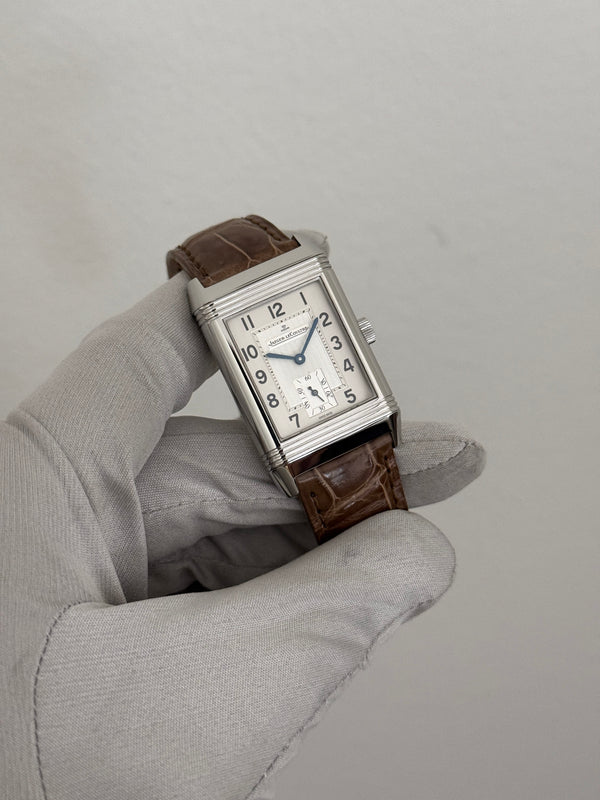 Jaeger-LeCoultre Watch Reverso Grande Taille Q2708411 - Silver Dial Small Seconds - Full Set - 2016