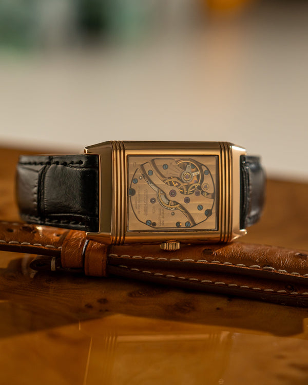 Jaeger-LeCoultre Watch Reverso Soixantième 270.2.64 - 60th Anniversary No. 463/500 - Pink Gold - Watch Only - ca. 1991