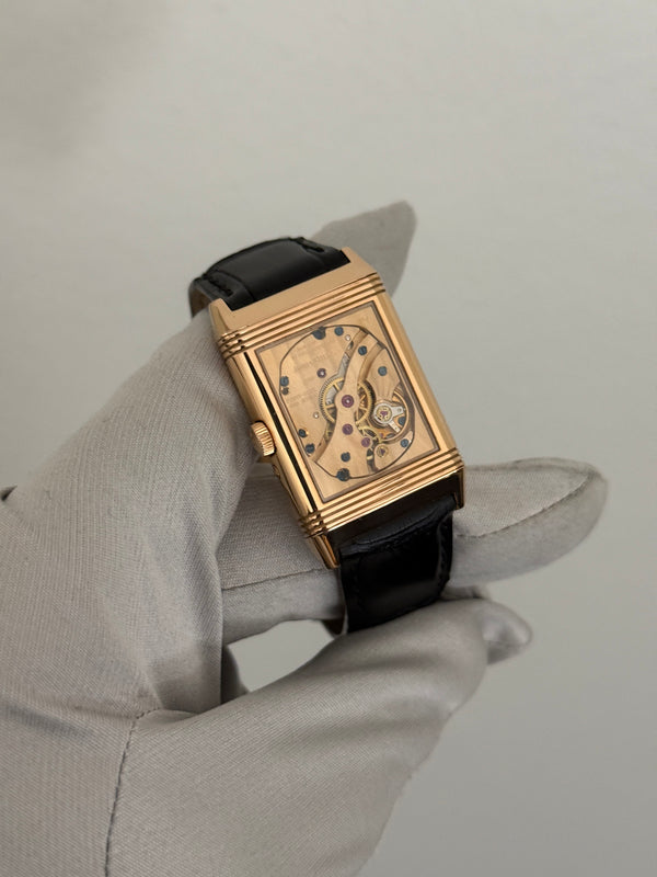 Jaeger-LeCoultre Watch Reverso Soixantième 270.2.64 - 60th Anniversary No. 463/500 - Pink Gold - Watch Only - ca. 1991