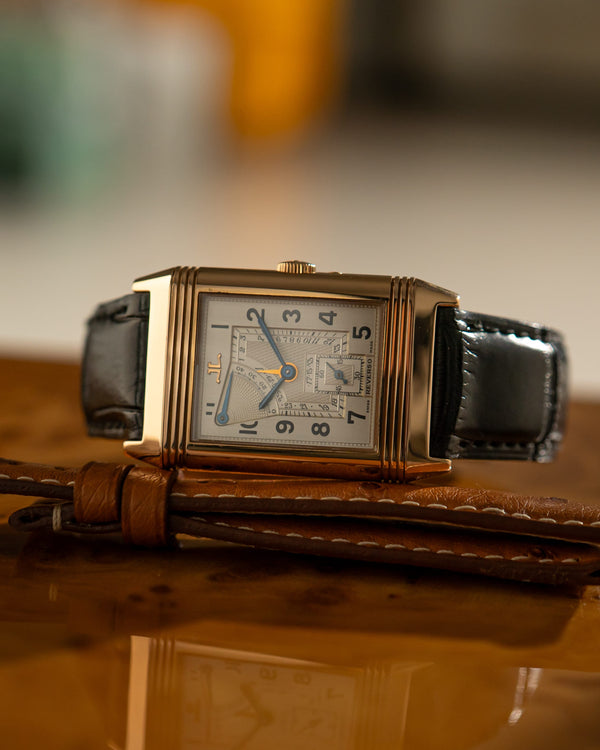 Jaeger-LeCoultre Watch Reverso Soixantième 270.2.64 - 60th Anniversary No. 463/500 - Pink Gold - Watch Only - ca. 1991