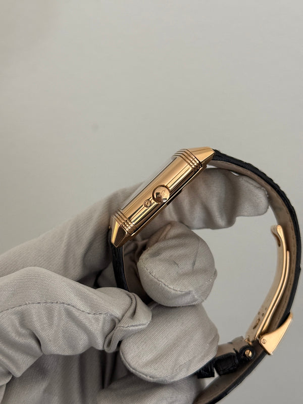 Jaeger-LeCoultre Watch Reverso Soixantième 270.2.64 - 60th Anniversary No. 463/500 - Pink Gold - Watch Only - ca. 1991