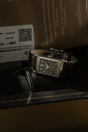 Jaeger-LeCoultre Reverso Tribute Small Seconds Q3978430 - Green Dial - Full Set (2021)