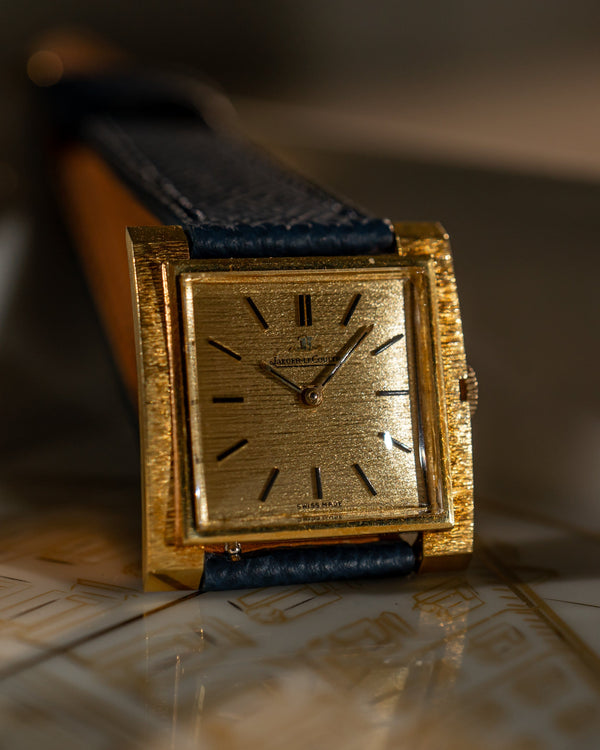 Jaeger-LeCoultre Tank 18k Yellow Gold "Bark"