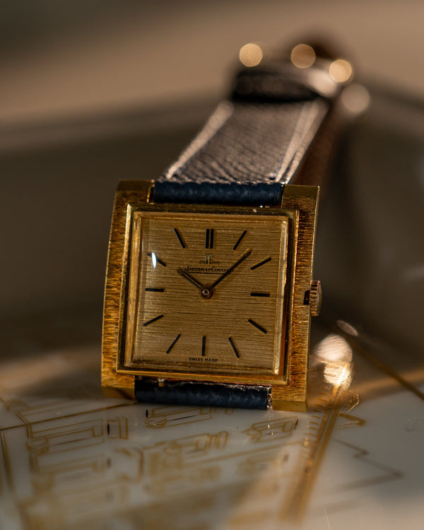 Jaeger-LeCoultre Tank 18k Yellow Gold "Bark"