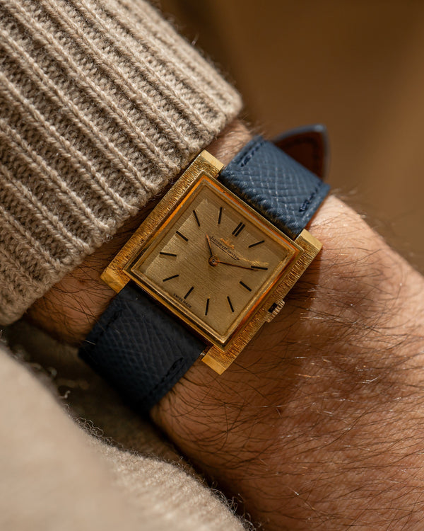 Jaeger-LeCoultre Tank 18k Yellow Gold "Bark"