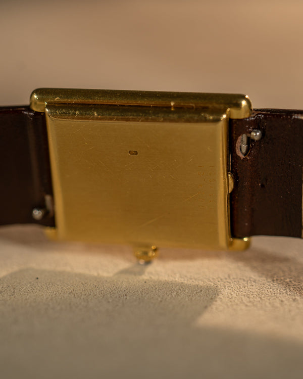 Jaeger-LeCoultre Tank 6029.1 – Wood Dial – 18k Yellow Gold