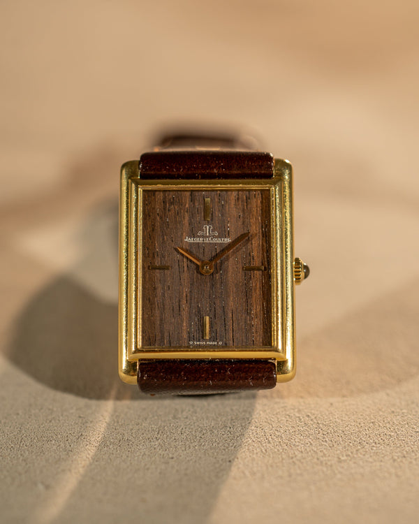 Jaeger-LeCoultre Tank 6029.1 – Wood Dial – 18k Yellow Gold