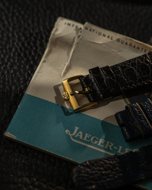 Jaeger-LeCoultre Tank 9044 - Gilt & Lapis Lazuli Dial - Box & Papers (1971)