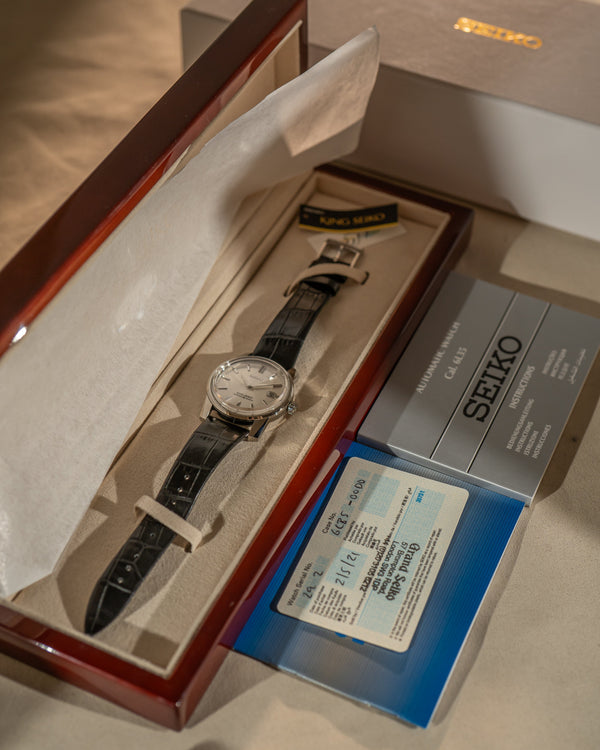 King Seiko SJE083 – Limited Edition – Box & Certificate