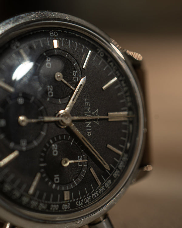 Lemania 813-65 - Rare Black Dial - Caliber 2310 (321)