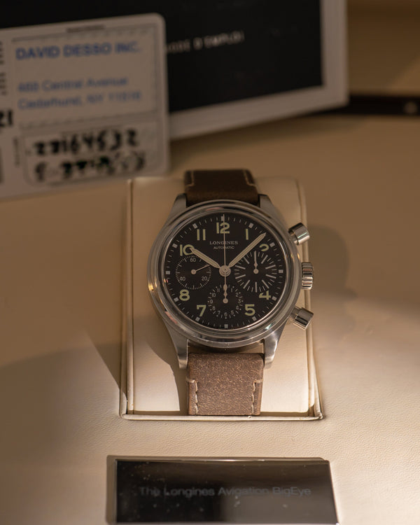 Longines Avigation BigEye L2.816.4.53.2 - Full Set (2021)