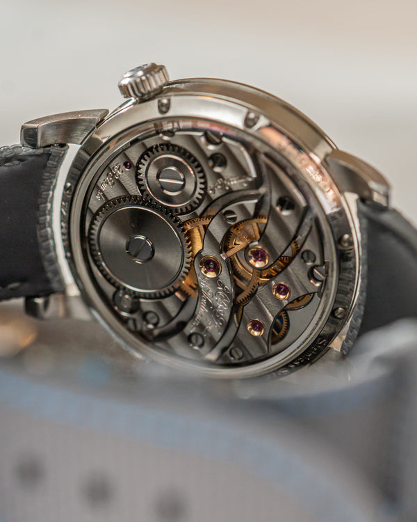 MB&F Legacy Machine LM101 Steel - Blue Dial - Full Set (2022)