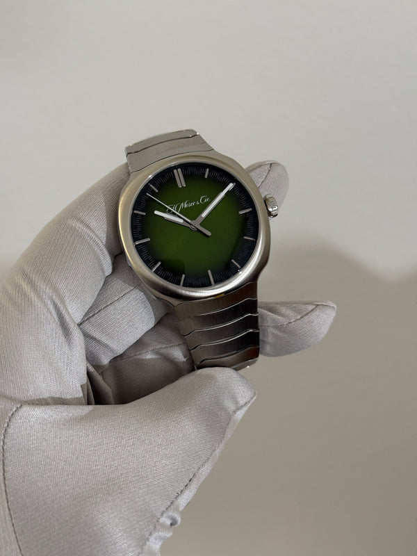 Moser Watch Streamliner Centre Seconds 6200-1200 - Matrix Green Fume - Full Set - 2023
