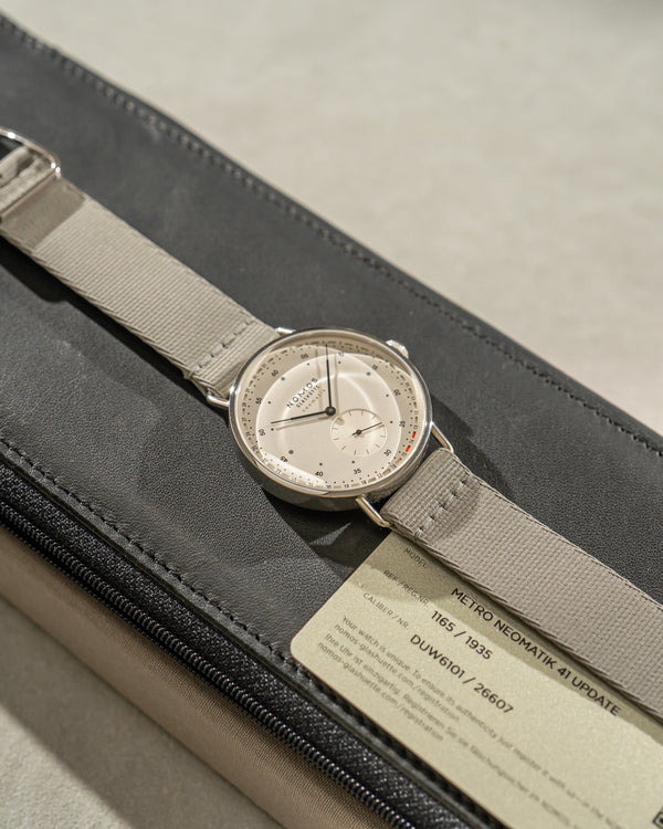 NOMOS Glashütte Metro Neomatik 41 Update - Full Set (2025)