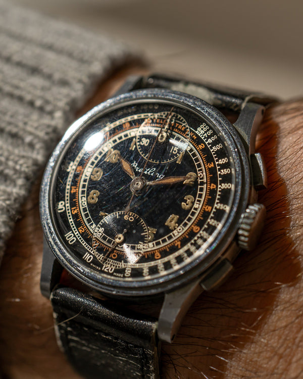 Omega 1940s Chronograph Venus 170 Movement