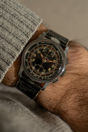 Omega 1940s Chronograph Venus 170 Movement