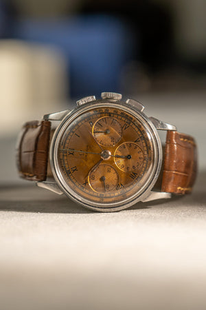 Omega Chronograph CK2277-1 – Tropical Dial – 1940’s
