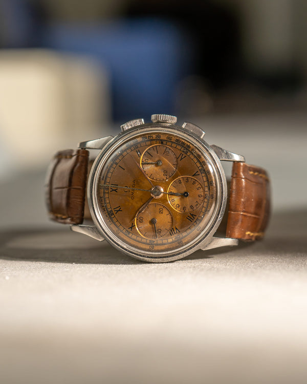 Omega Chronograph CK2277-1 – Tropical Dial – 1940’s