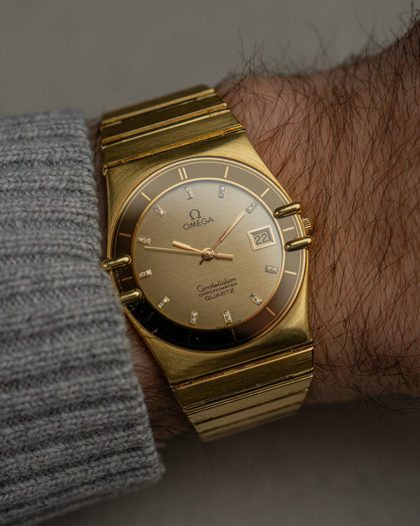 Omega Constellation Manhattan Diamond Dial