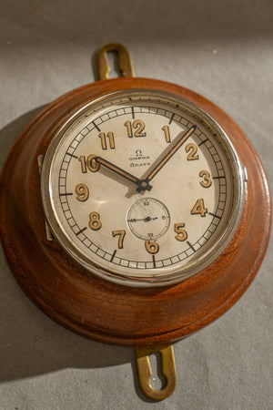 Omega Dashboard Clock for Swedish Navy Submariners - Tre Kronor - 8 Days - ca 1962