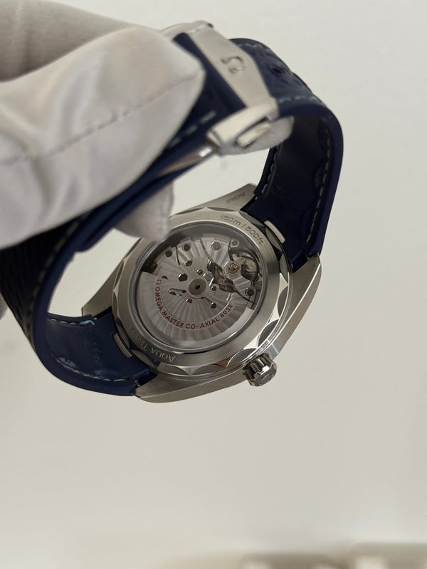 Omega Watch Seamaster Aqua Terra Worldtimer 220.10.43.22.03.001 - Blue Dial - Full Set (2024)