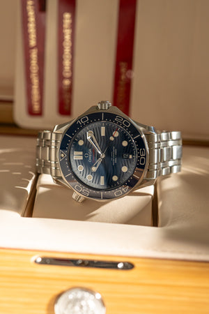 Omega Watch Seamaster Diver 300M 210.30.42.20.03.001 - Blue Wave Dial - Full Set (2025)