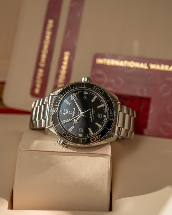 Omega Watch Seamaster Planet Ocean 600M 215.30.40.20.01.001 - Black Dial 39.5mm - Full Set - 2026