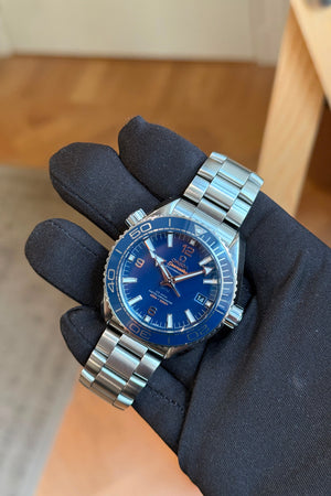 Omega Watch Seamaster Planet Ocean 600M 215.30.44.21.03.001 - Blue Dial - Full Set - 2024