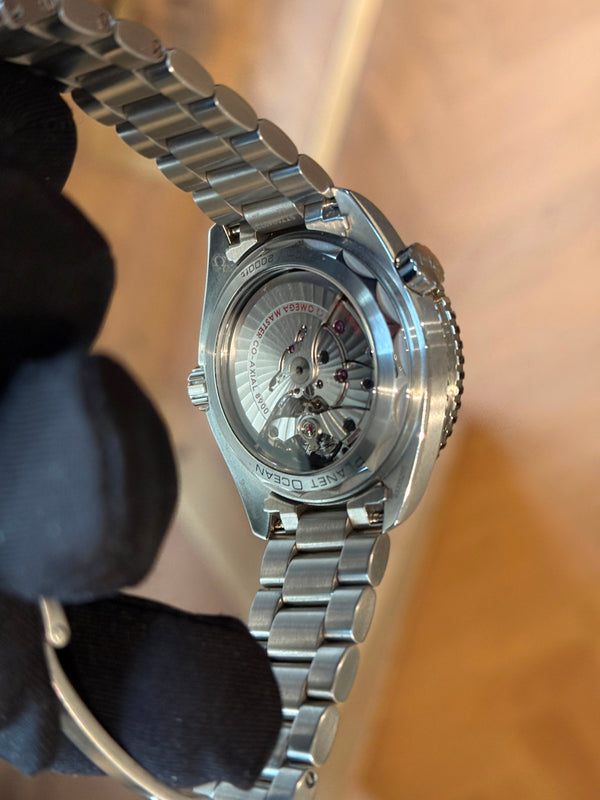 Omega Watch Seamaster Planet Ocean 600M 215.30.44.21.03.001 - Blue Dial - Full Set - 2024
