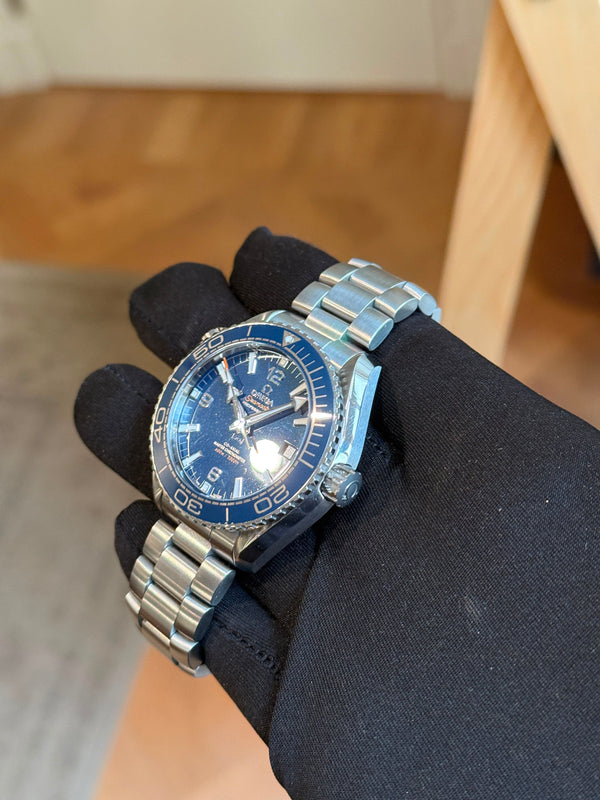 Omega Watch Seamaster Planet Ocean 600M 215.30.44.21.03.001 - Blue Dial - Full Set - 2024