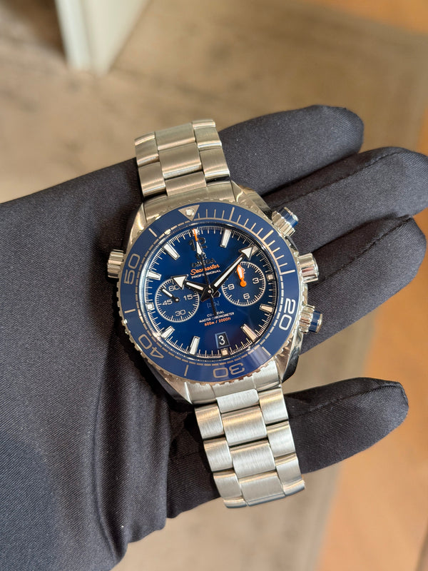 Omega Watch Seamaster Planet Ocean 600M 21530465103001 - Chronograph - Full Set - 25% VAT (2026)