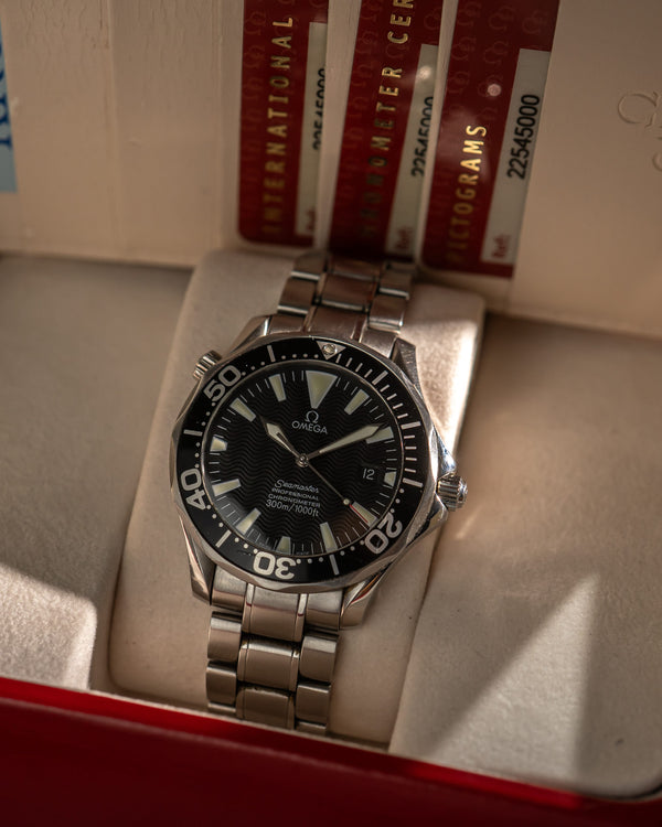 Omega Watch Seamaster Professional Diver 300M 2254.50.00 - Sword Hands - Full Set - 2004