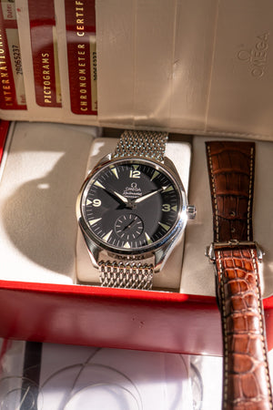 Omega Watch Seamaster Railmaster XXL Chronometer 2806.52.37 - 49mm Black Dial - Full Set - 2005