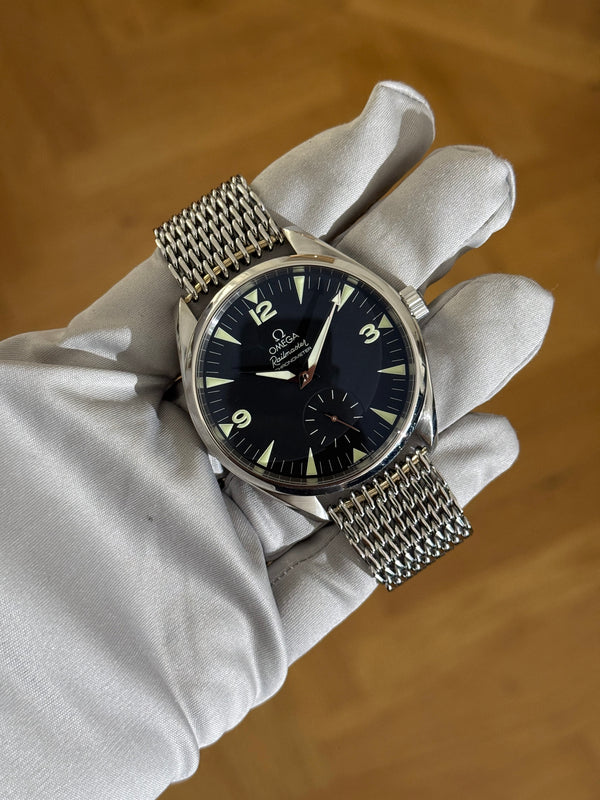 Omega Watch Seamaster Railmaster XXL Chronometer 2806.52.37 - 49mm Black Dial - Full Set - 2005