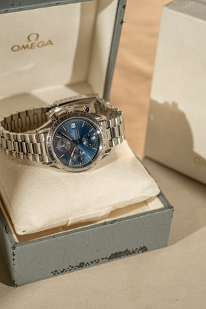 Omega Speedmaster Automatic 3511.80.00 – Blue Dial – With Box