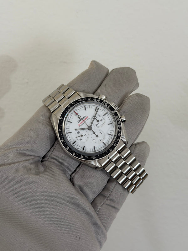 Omega Watch Speedmaster Moonwatch Professional 310.30.42.50.04.001 - White Dial - Full Set - 2025