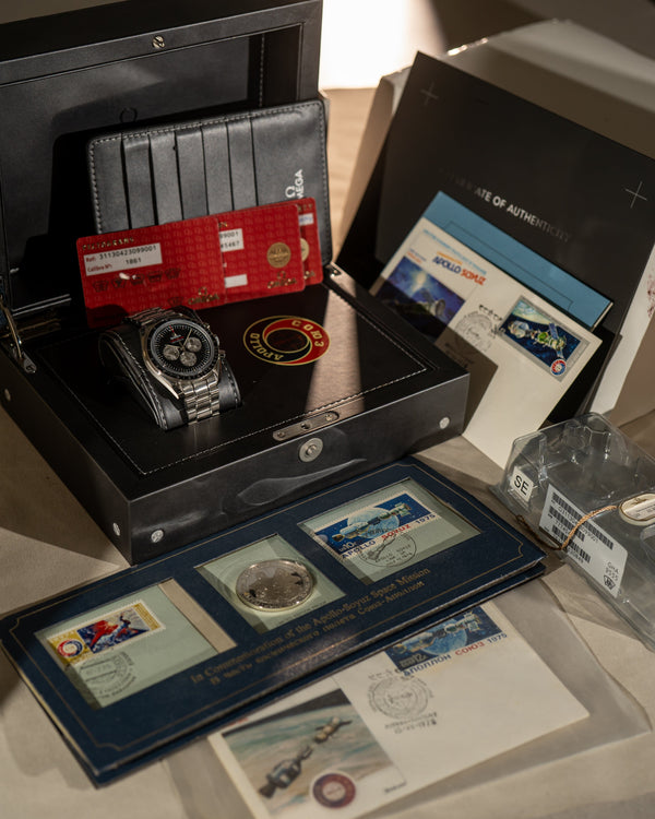 Omega Speedmaster Professional Apollo-Soyuz 35th Anniversary 311.30.42.30.99.001 – Full Set (2010)