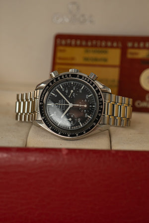 Omega Watch Speedmaster Reduced 3510.50.00 - Black Dial - Full Set - ca. 1998