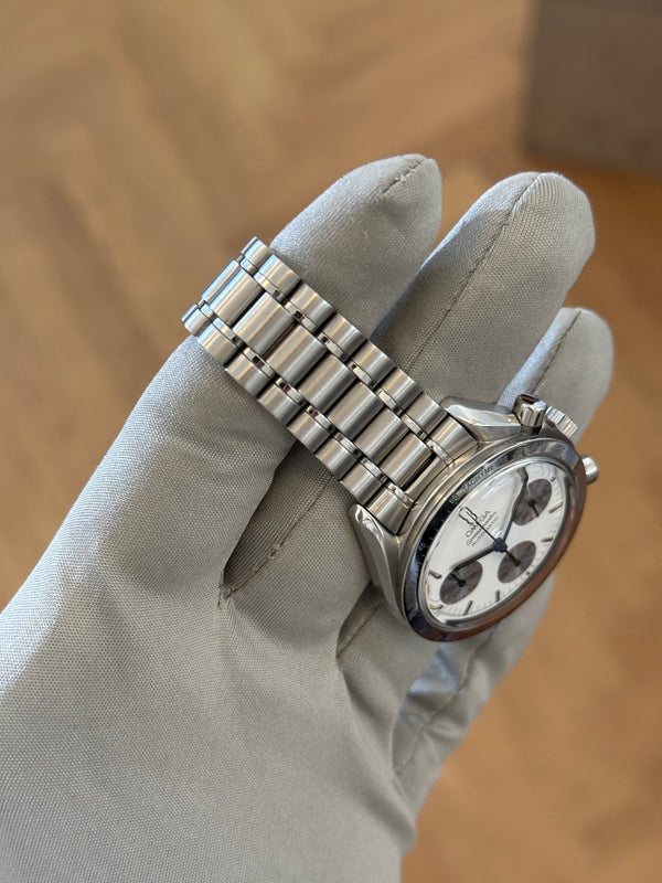 Omega Speedmaster Reduced Albino 175.0032 - White Dial Automatic Chronograph (1999)