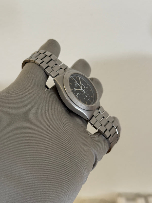 Omega Watch Speedmaster Teutonic 145.0040 - Black Dial - Watch Only - 1980's