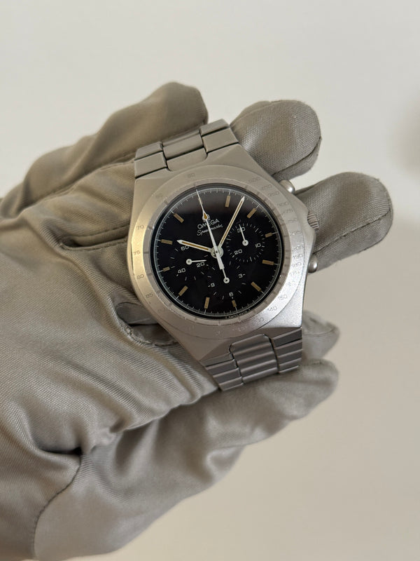 Omega Watch Speedmaster Teutonic 145.0040 - Black Dial - Watch Only - 1980's