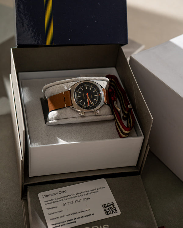 Oris Chronoris Movember Edition 2019 - Black Dial - Full Set (2023)