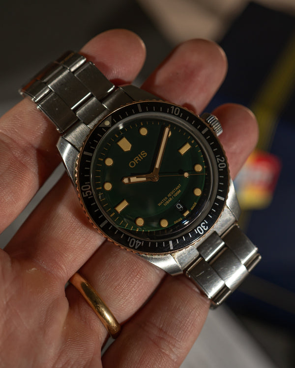 Oris Divers Sixty-Five 01 733 7707 4357-07 – Green Dial – Full Set (2021)