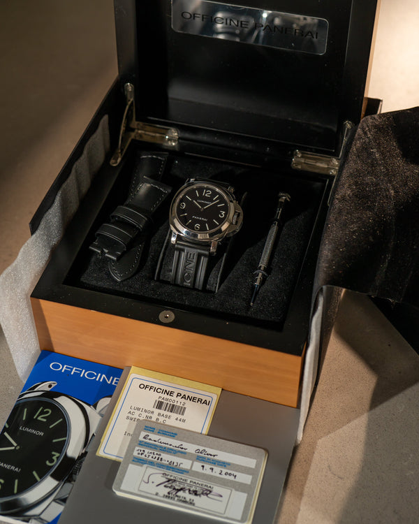 Panerai Luminor Base PAM00112 - Full Set (2004)