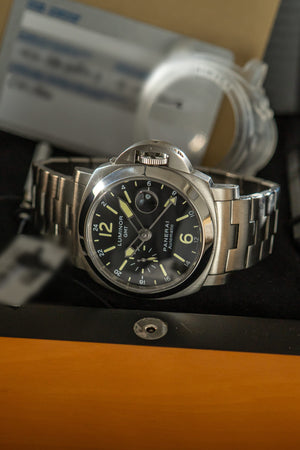 Panerai Watch Luminor GMT PAM00297 - Black Dial - Full Set - Serviced 2025 - 2012