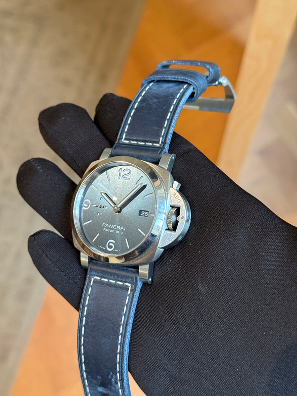 Panerai Watch Luminor Marina PAM01313 - Blue Dial - Full Set - 2020
