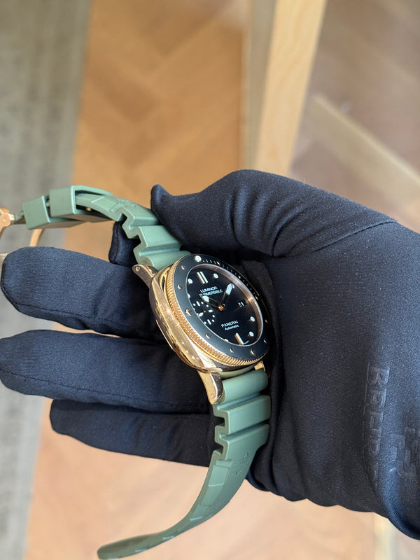 Panerai Watch Luminor Submersible 1950 3 Days Automatic PAM00684 - Oro Rosso 42mm - Full Set (2017)
