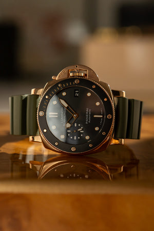 Panerai Watch Luminor Submersible 1950 3 Days Automatic PAM00684 - Oro Rosso 42mm - Full Set (2017)