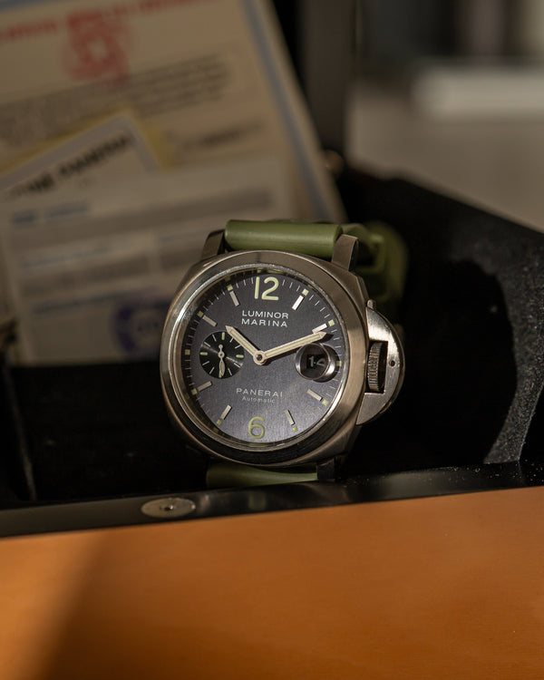 Panerai Panerai Luminor Marina Automatic Titanium PAM00091 - Full Set 2002